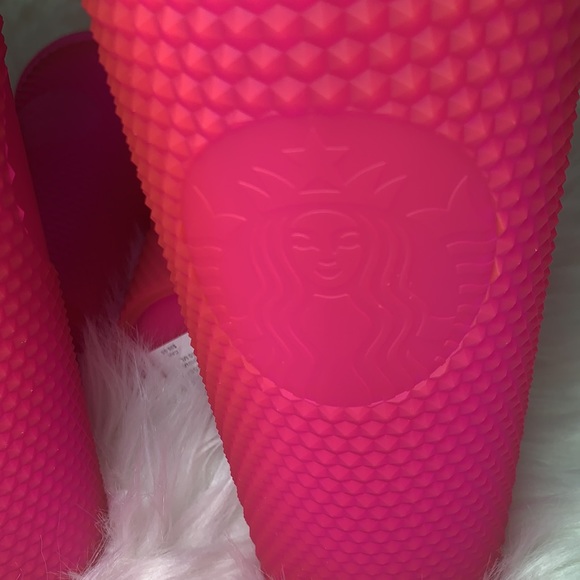 ‼️‼️SOLD‼️‼️ Starbucks PINK Studded Tumbler “NEW” - Picture 4 of 7